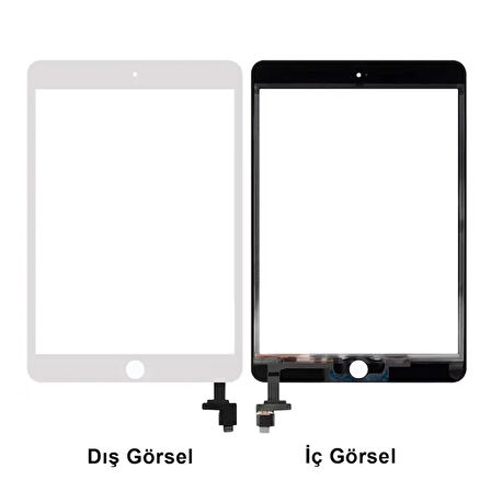 Teknonet Apple iPad Mini 3 Uyumlu Dokunmatik Lens + Filmli VR-2834