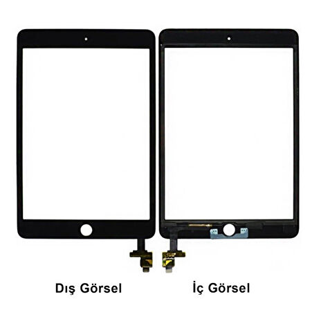 Teknonet Apple iPad Mini 3 Uyumlu Dokunmatik Lens + Filmli VR-2834