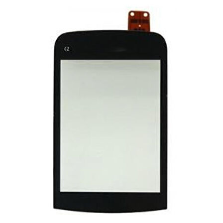 Teknonet Nokia C2-02 Uyumlu Dokunmatik Lens + Oca + Polarize + Çerçeve VR-9368