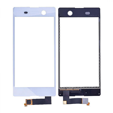 Teknonet Sony Xperia M5 Uyumlu Dokunmatik Lens + Filmli VR-5108