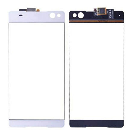 Teknonet Sony Xperia C5 Uyumlu Dokunmatik Lens + Filmli VR-5106
