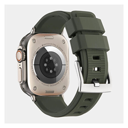 Nettech Apple Watch Seri 42/44 mm Uyumlu Silikon Kordon NT-112356