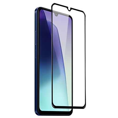 Xiaomi Redmi 14C Uyumlu 5D Glass Şeffaf Temperli Cam Ekran Koruyucu