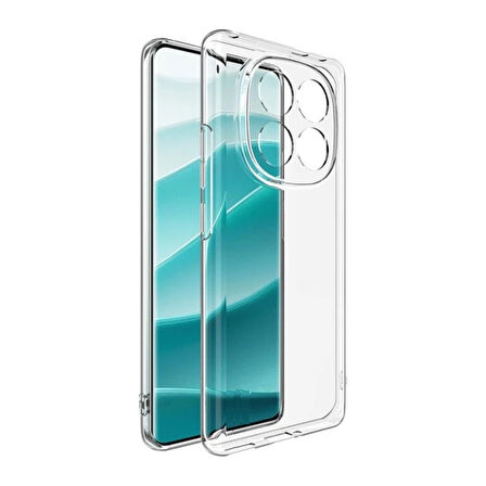 Xiaomi Redmi Note 14 Pro Lux Seri Kamera Korumalı Premium Şeffaf Silikon Kılıf