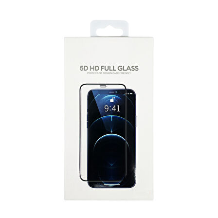 Realme 12 Pro Plus Uyumlu 5D Glass Temperli Cam Ekran Koruyucu