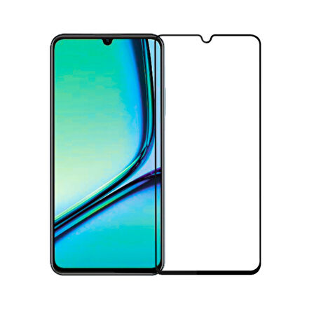 Realme Note 50 Uyumlu 5D Glass Temperli Cam Ekran Koruyucu