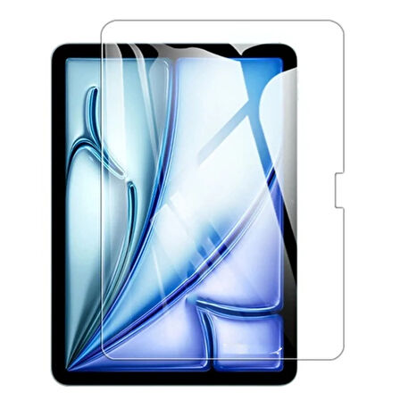 Apple iPad Air 11 2024 6.Nesil M2 Uyumlu Temperli Cam Tablet Ekran Koruyucu