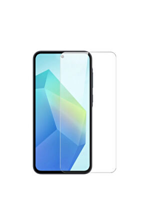 Samsung Galaxy A56 Uyumlu Kılıf Dostu Cam Ekran Koruyucu - Şeffaf