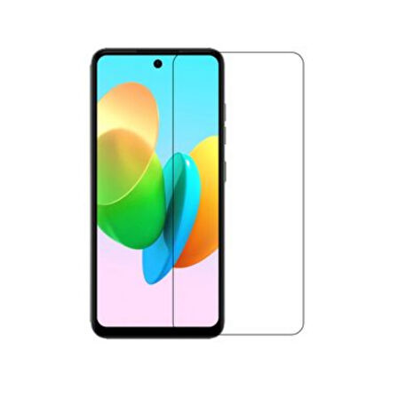 Tecno Spark 20C Uyumlu Şeffaf Temperli Cam Ekran Koruyucu