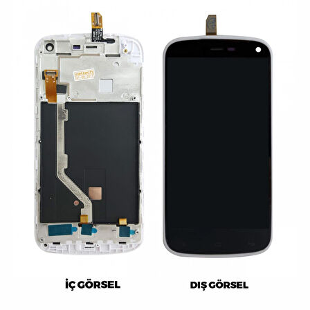 Teknonet General Mobile Discovery E3 Uyumlu Org Lcd+Dokunmatik+Çıtalı VR-3012