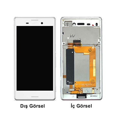 Teknonet Sony Xperia M4 Dual Uyumlu Org Lcd+Dokunmatik+Çıtalı VR-2996