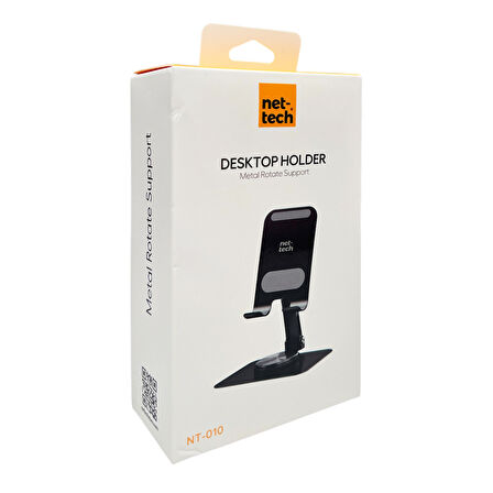 Nettech NT-010 Metal Telefon Stand (Siyah)