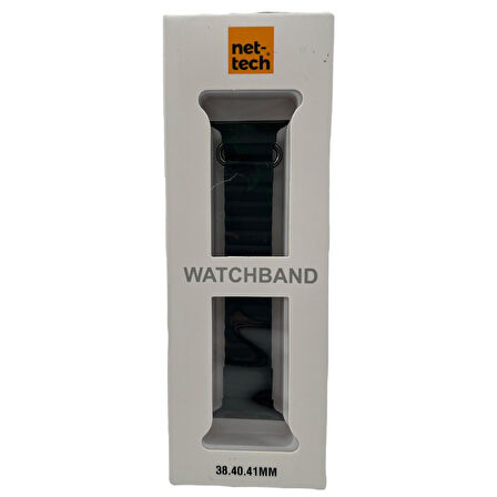 Nettech Apple Watch Series 41 mm Uyumlu Deri Kordon NT-110238