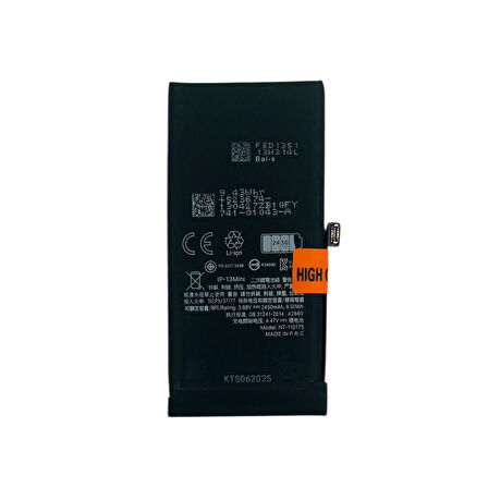 Teknonet Apple iPhone 13 Mini Uyumlu Teknonet Batarya NT-110175