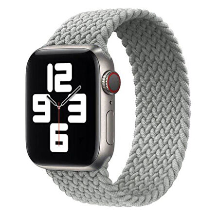Nettech Apple Watch Seri 42/44 mm Uyumlu İp Örgülü Kordon NT-110097