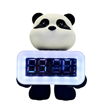 CH-M53 Panda Tasarım RGB LED Işıklı Kablosuz Bluetooth Hoparlör - Speaker