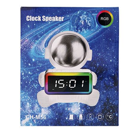 CH-M56 Astronot Tasarım Speaker Kablosuz Hoparlör - Speaker