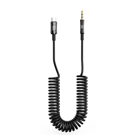 Nettech NT-AC09 Plastik 100 Cm Type-C To Aux Kablosu (Siyah)