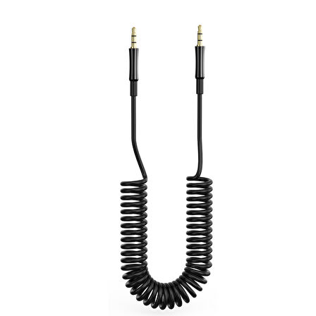 Nettech NT-AC08 Plastik 100 Cm 3.5mm Aux Kablo (Siyah)