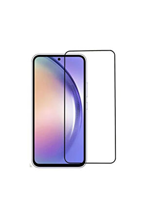 Samsung Galaxy A35 Uyumlu Kılıf Dostu Cam Ekran Koruyucu - Şeffaf