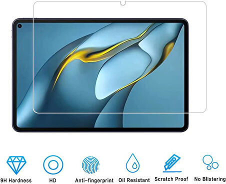 Lenovo Tab P12 12.7" 3K Temperli Cam Tablet Ekran Koruyucu