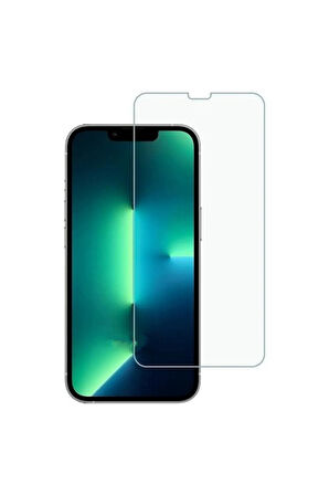 iPhone 13 Pro Uyumlu Kılıf Dostu Cam Ekran Koruyucu - Şeffaf