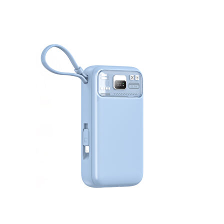 Nettech NT-PW34 20W + 15W PD 15W 10000 MAh Taşınabilir Powerbank (Mavi)