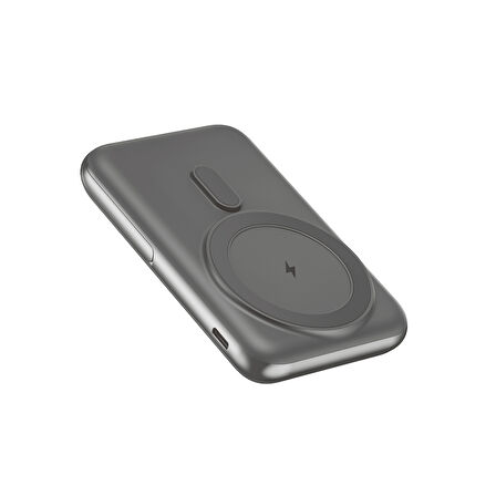 Nettech NT-PW33 15W + 20W PD 10000 MAh Magsafe Powerbank (Gri)
