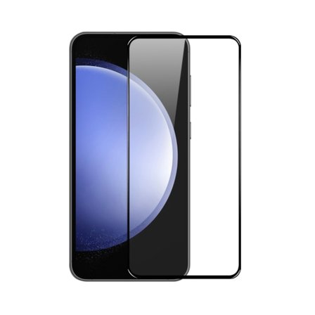Nettech Samsung Galaxy S23 FE Uyumlu Ön Koruma Seramik Nano Ekran Koruyucu (Siyah) NT-104394