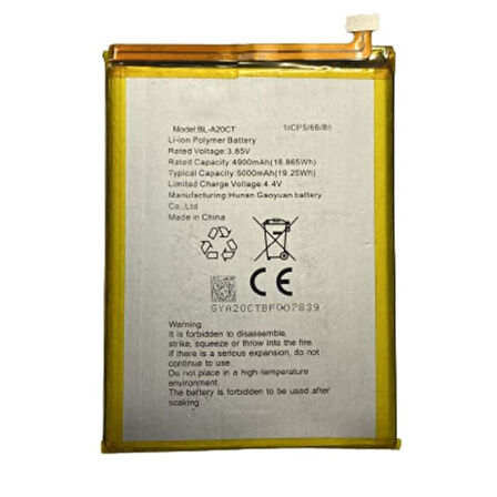 Teknonet Omix X300 Uyumlu Nettech 5000 MAh Batarya NT-104112