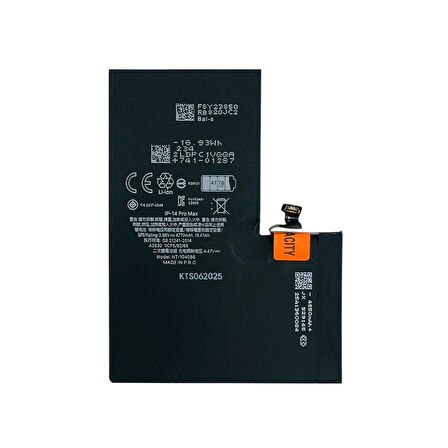 Teknonet Apple iPhone 14 Pro Max Uyumlu Nettech 4300 mAh Batarya NT-104086