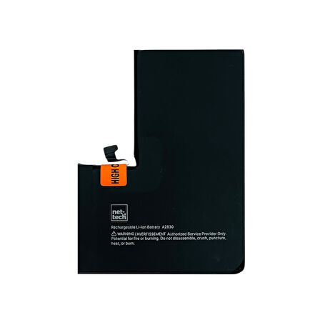 Teknonet Apple iPhone 14 Pro Max Uyumlu Nettech 4300 mAh Batarya NT-104086