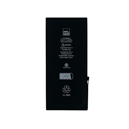Teknonet Apple iPhone 14 Uyumlu Nettech 3200 MAh Batarya NT-104084