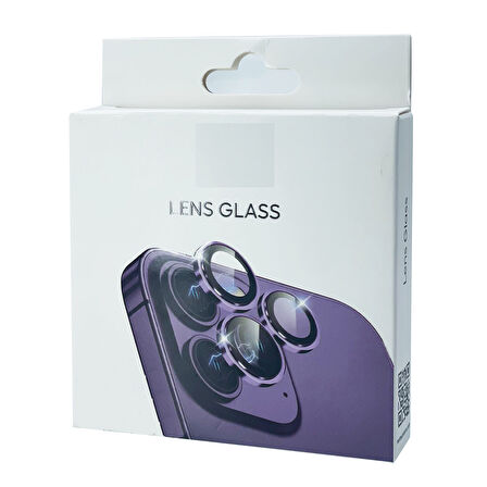 iPhone 12 / iPhone 12 Mini /iPhone 11 Uyumlu Alüminyum Seri Kamera Lens Koruyucu (Gri)
