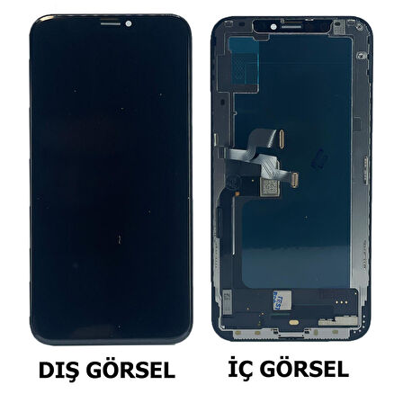 Teknonet Apple iPhone XS Uyumlu Glw Fhd Lcd+Dokunmatik+Çıtalı NT-101738