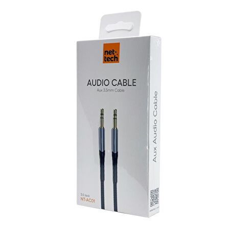 Nettech NT-AC01 3.5mm Aux Kablo 100 cm