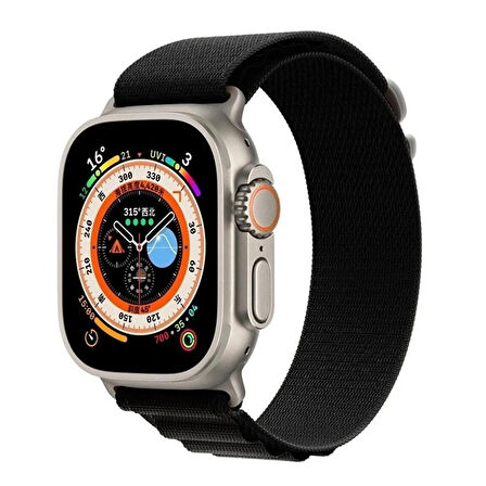 Nettech Apple Watch Seri 42/44 mm Uyumlu Kumaş Kordon NT-100592