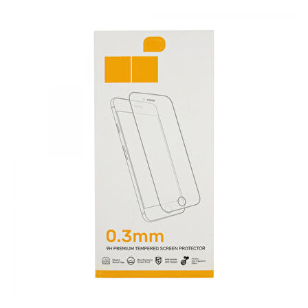 Xiaomi Redmi 10A Uyumlu Şeffaf Temperli Cam Ekran Koruyucu