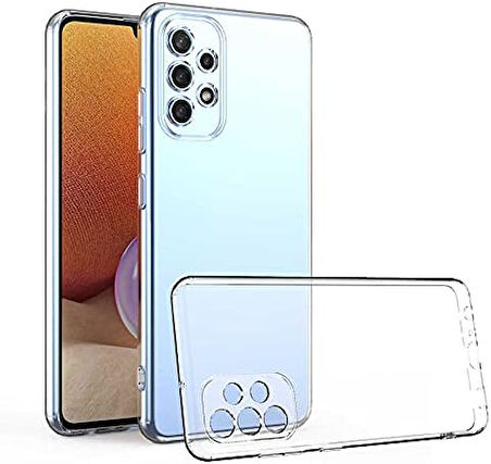Samsung Galaxy A73 5G Uyumlu Tıpalı Şeffaf Silikon Kılıf