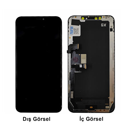 Teknonet Apple iPhone XS Max Uyumlu GX Oled Lcd+Dokunmatik+Çıtalı NT-97467