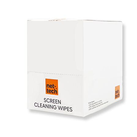 Nettech 30 Lu Ev-Ofis-Okul Ekran Temizleme Mendili NT-96532