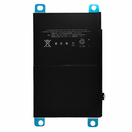 Teknonet Apple iPad Air 2 Uyumlu Nettech A1547 7340 mAh Batarya NT-96513