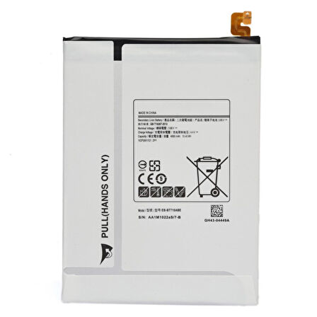 Teknonet Samsung Galaxy T710 Tab S2 8.0 Uyumlu Nettech 4000 MAh Batarya NT-96510