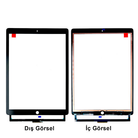 Teknonet Apple iPad Pro 12.9 2.Nesil Uyumlu Dokunmatik Lens + Oca NT-96427