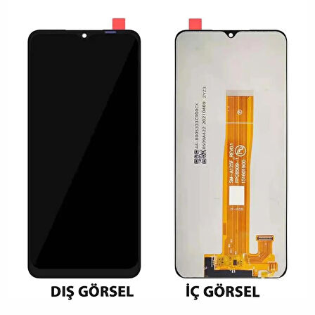 Teknonet Samsung Galaxy A02 Uyumlu Org Lcd+Dokunmatik NT-96317