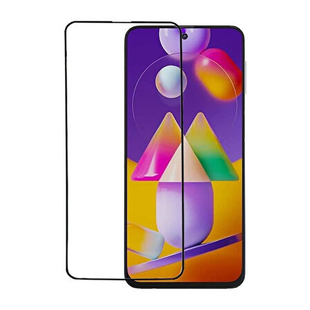 Samsung Galaxy M52 Uyumlu Ön Koruma Mat Seramik Nano Ekran Koruyucu (Siyah)