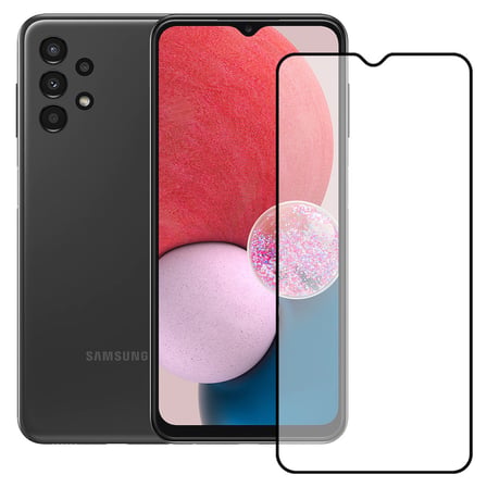 Nettech Samsung Galaxy A13 Uyumlu Ön Koruma Mat Seramik Nano Ekran Koruyucu (Siyah) NT-93820