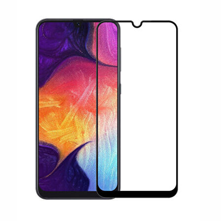 Samsung Galaxy A03S Uyumlu Ön Koruma Seramik Nano Ekran Koruyucu (Siyah)