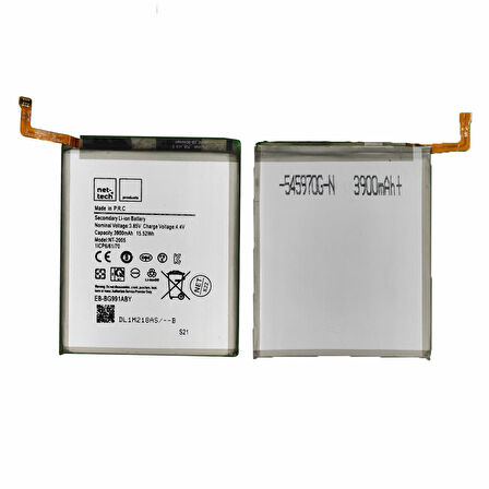 Teknonet Samsung Galaxy S21 Uyumlu Nettech NT-93168 3900 MAh Batarya NT-93168