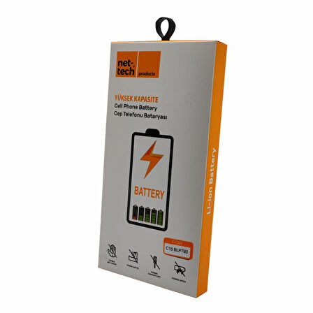 Teknonet Realme C15 Uyumlu Nettech BLP793 5900 mAh Batarya NT-93138